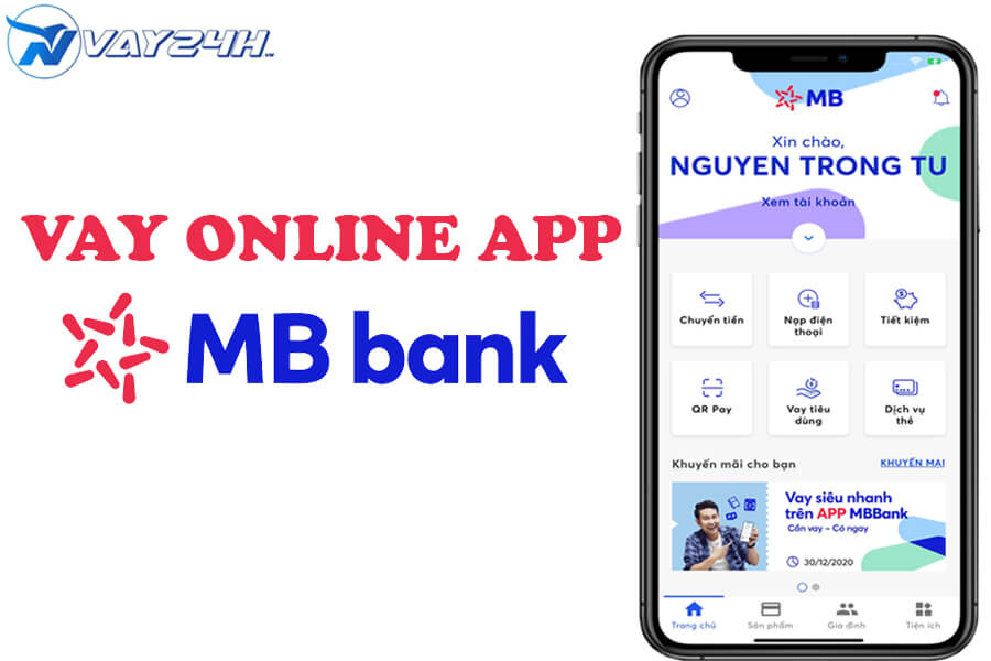 Cách vay tiền trên App MB Bank